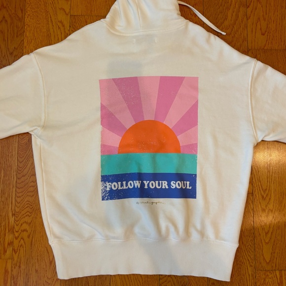 Spiritual Gangster Phoebe Graphic Oversize Hoodie - Picture 2 of 12